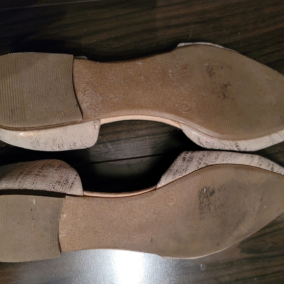 Gold Patterned Flats - Picture 3 of 3